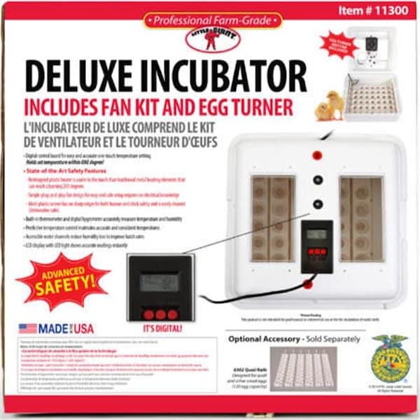 Miller Mfg Miller Manufacturing 1213941 Deluxe Circulated Air Incubator with Egg Turner 1213941 - main